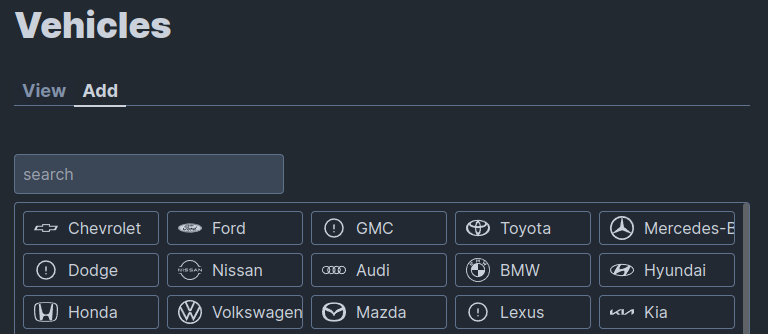 barn vehicle spec search